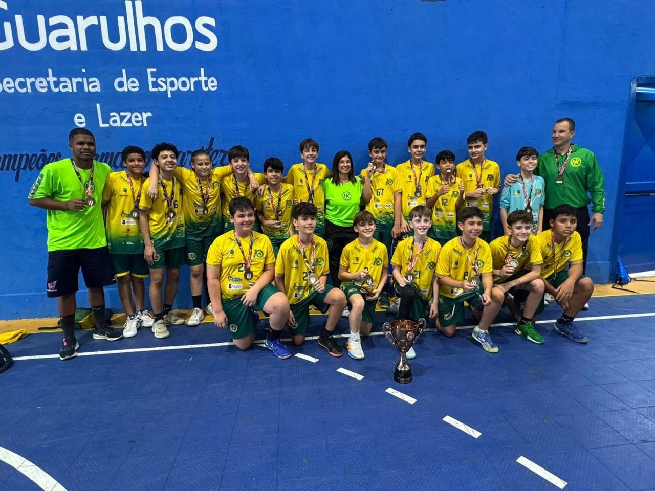 Handebol masculino de Guarulhos realiza seletiva neste sábado no Fioravante Iervolino