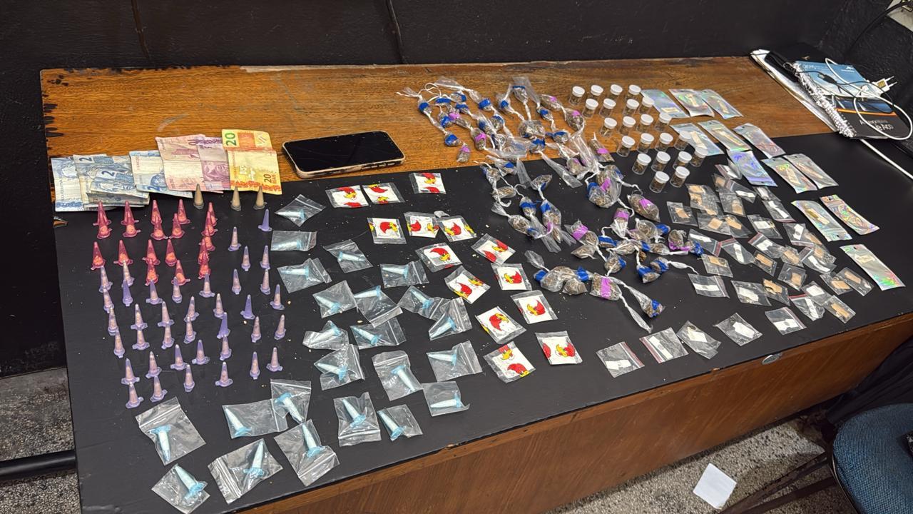 GCM de Guarulhos apreende 1,8 kg de drogas em Cumbica e no Parque das Nações